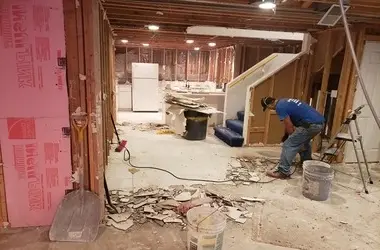 basement demolition