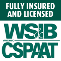 Fully Insured and Licensed – WSIB CSPAAT badge