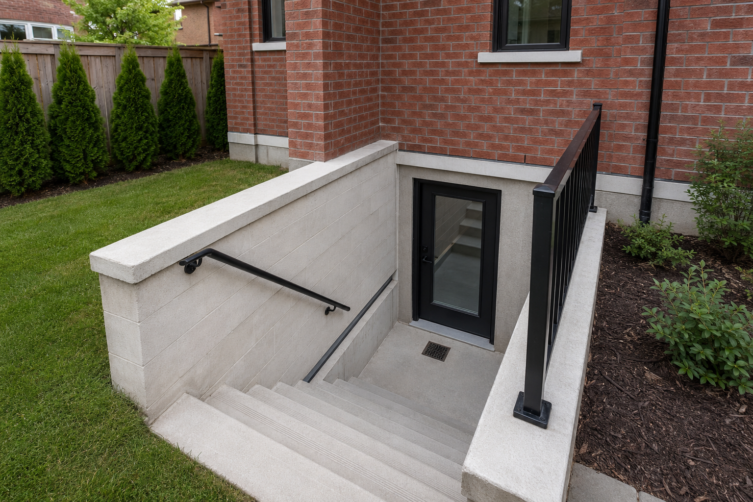 Basement walkout