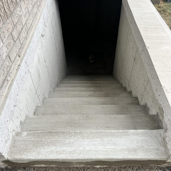 separate entrance for a basement